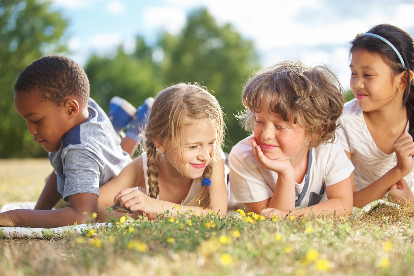 Gruppe von Kindern