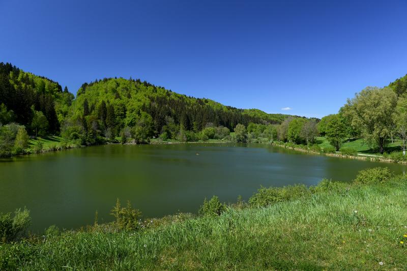 Der Stausee in Oberdigisheim