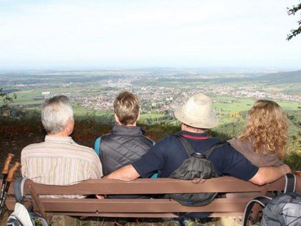 Traumhafter Ausblick von der Schinderlucke