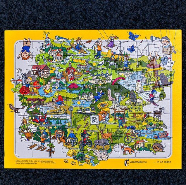 Zollernalbkreis-Puzzle (5,00 €)